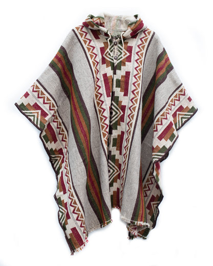 PONCHO PREMIUM ISLUGA CON CAPUCHA