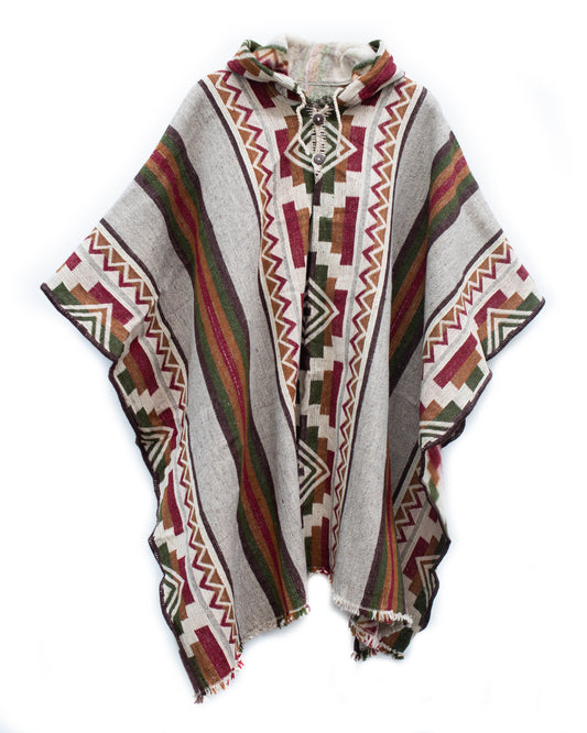 PONCHO PREMIUM ISLUGA CON CAPUCHA