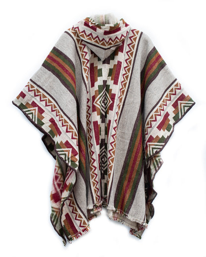 PONCHO PREMIUM ISLUGA CON CAPUCHA