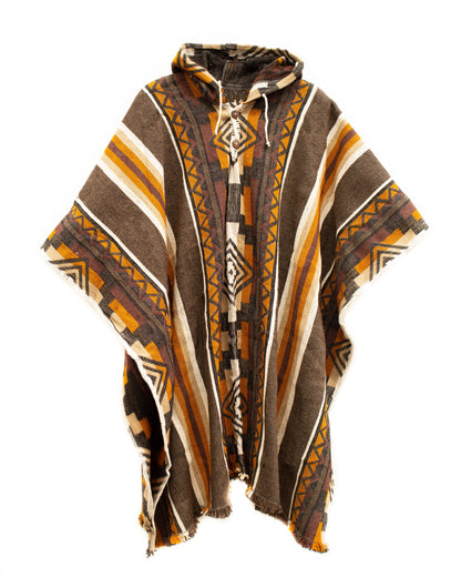 PONCHO PREMIUM LEÓN CON CAPUCHA