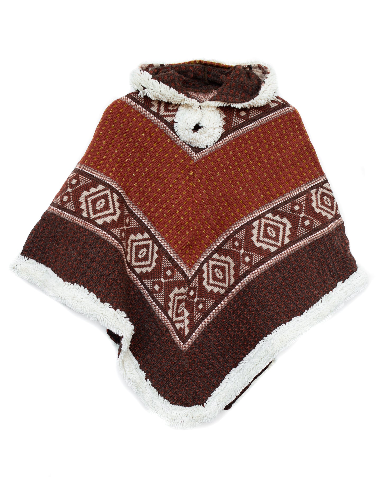 PONCHO COSCAYA CON CAPUCHA