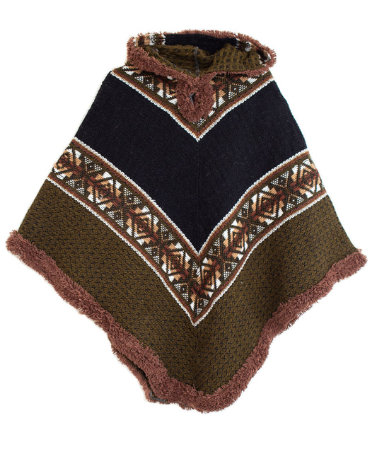 PONCHO VILAMA CON CAPUCHA