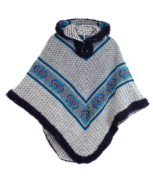 PONCHO QUEULE CON CAPUCHA