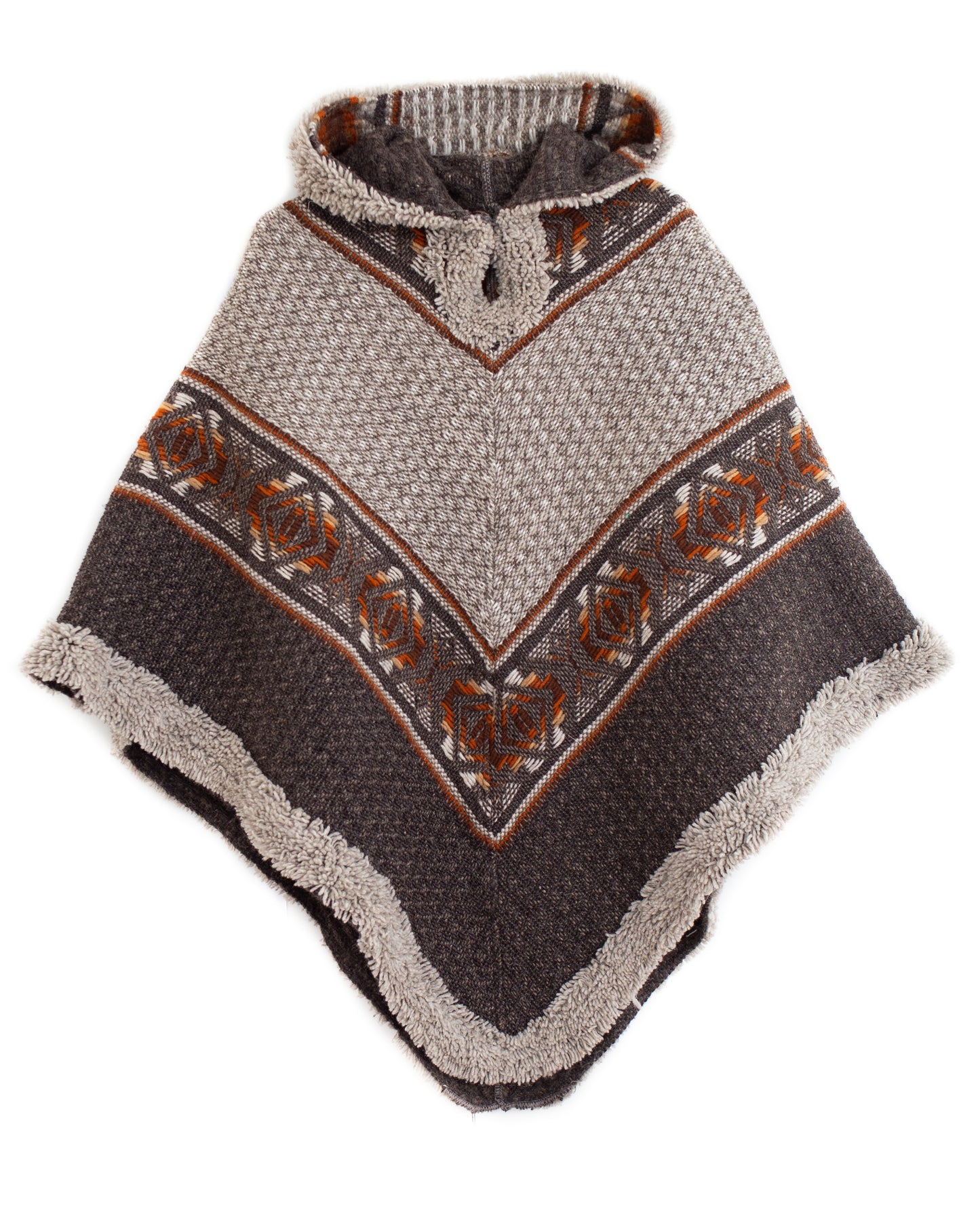PONCHO TADEO CON CAPUCHA