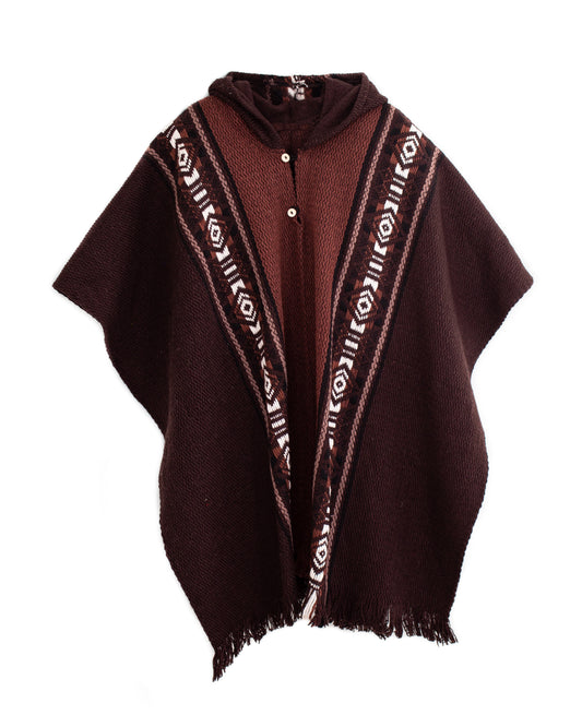 PONCHO TAVOLEVO CON CAPUCHA
