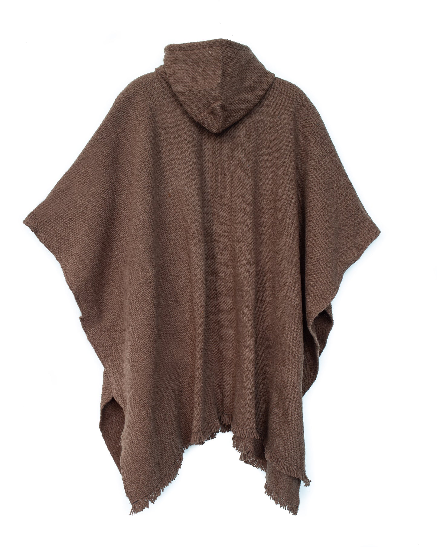 PONCHO CLÁSICO CAFÉ