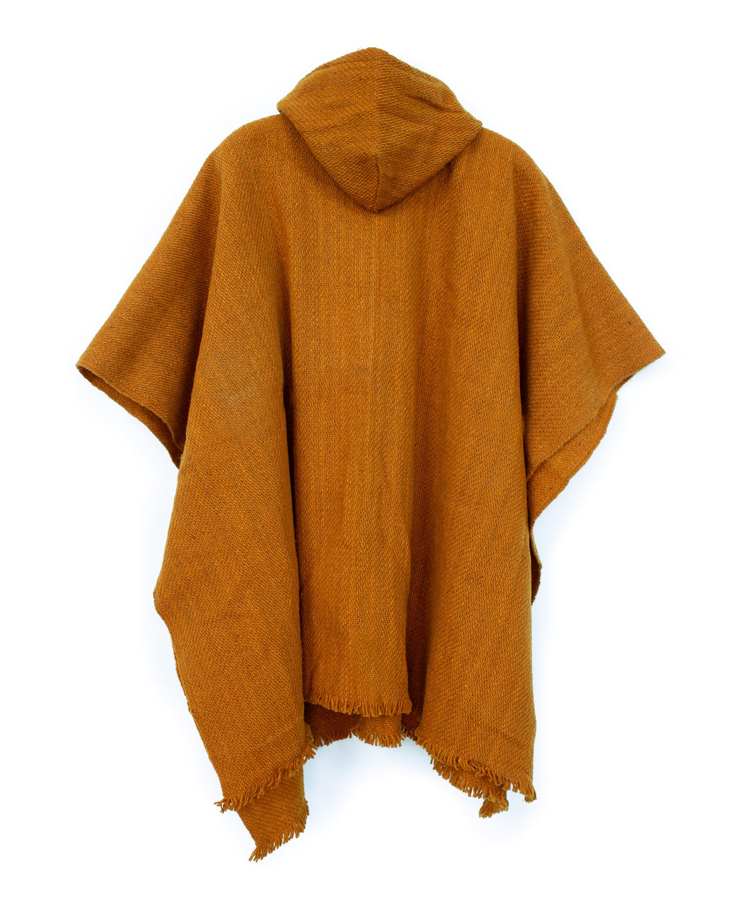 PONCHO CLÁSICO MOSTAZA