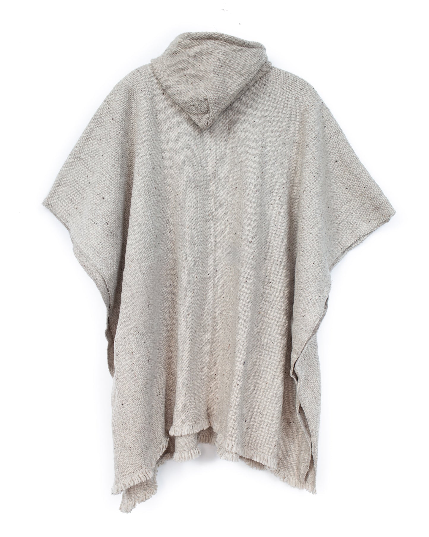 PONCHO CLÁSICO NATURAL CRUDO