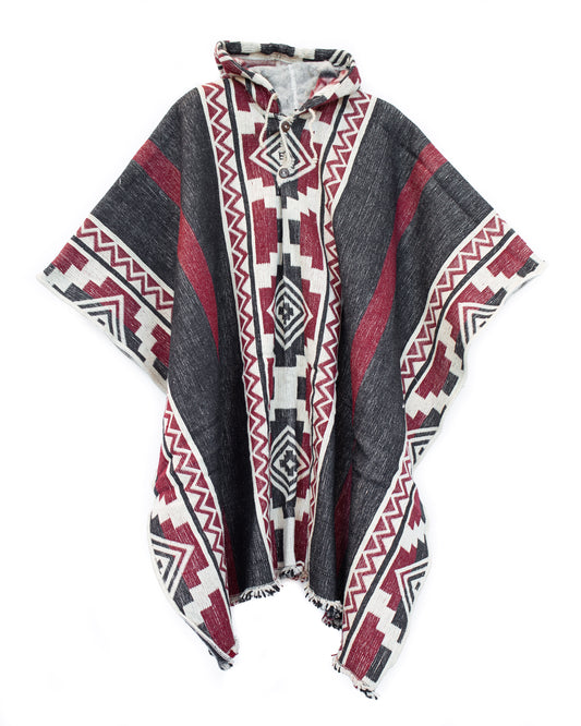 PONCHO PREMIUM MISCANTI CON CAPUCHA