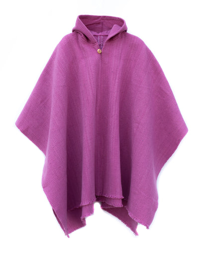 PONCHO PREMIUM CLÁSICO ROSA